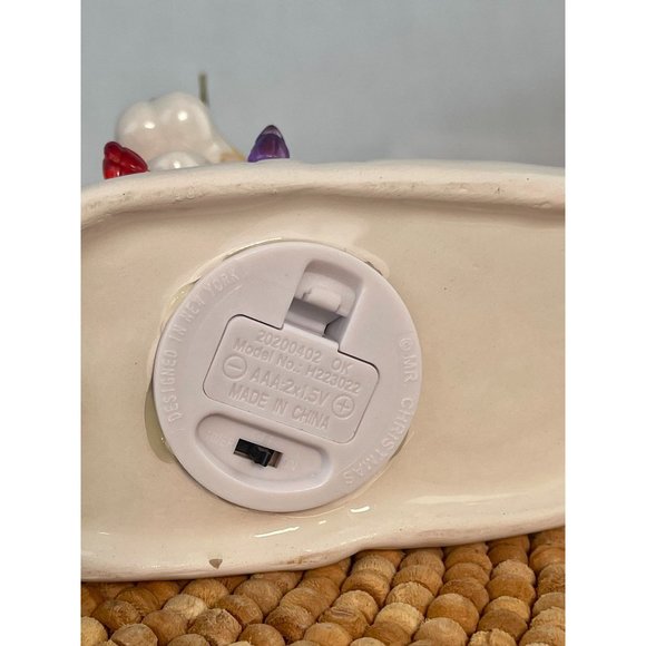 Mr. Christmas Santa and Reindeer Light-Up Set, Mister Christmas Retro Lite Up - Picture 9 of 10